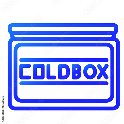cold box gradient icon style
