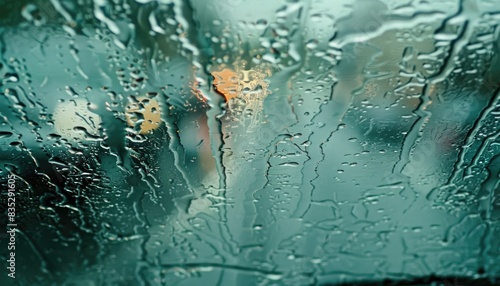 The windshield transforms into a canvas, painted with streaks of raindrops erased by the tireless sweep of wipers.