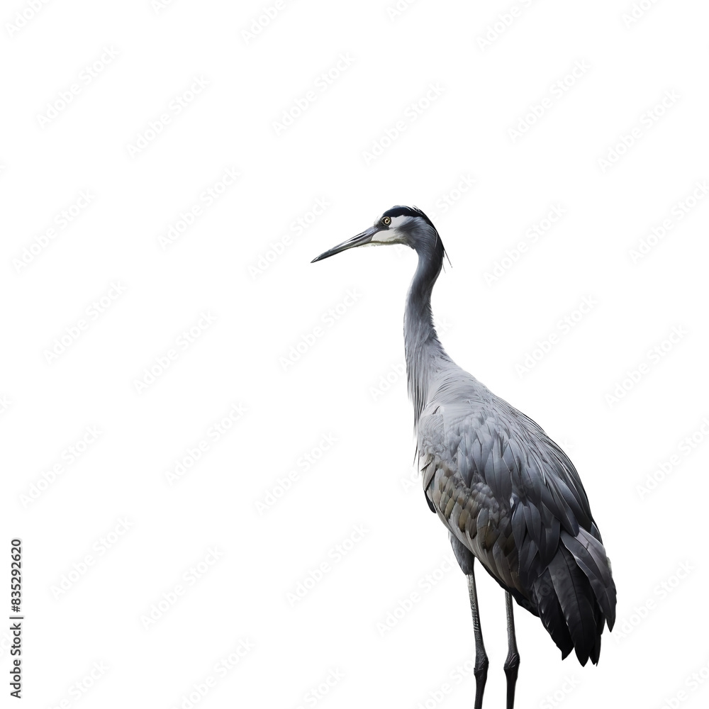 Fototapeta premium heron isolated on white