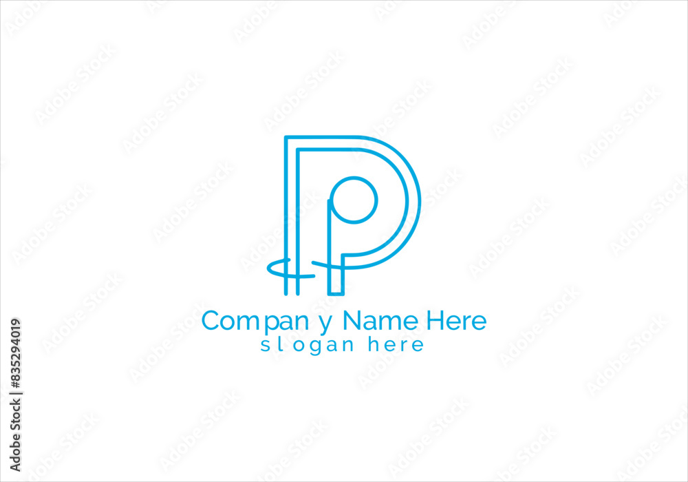 P Letter Company Logo Design P Letter Company Logo Design