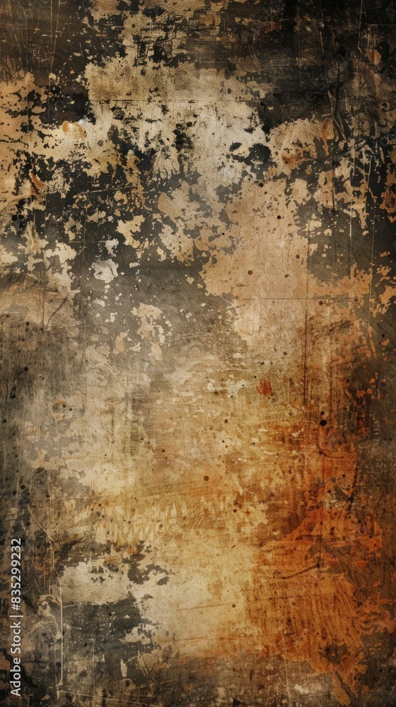 the enigmatic allure of a textured abstract grunge background blending earthy browns with subtle grays. the enigmatic allure of a textured abstract grunge background blending earthy browns with subtle grays.