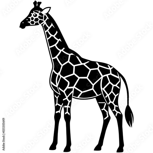 giraffe vector illustration