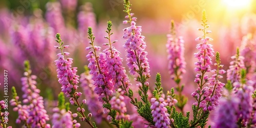 Elegant blooming heather flowers on a background  heather  nature  elegance  isolated  beauty  delicate  purple  flora  botany  garden  plant  decorative  decoration  ornamental  design