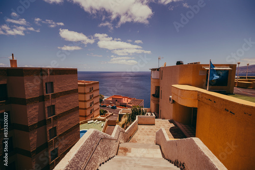 Paisaje desde alto en Tenerife