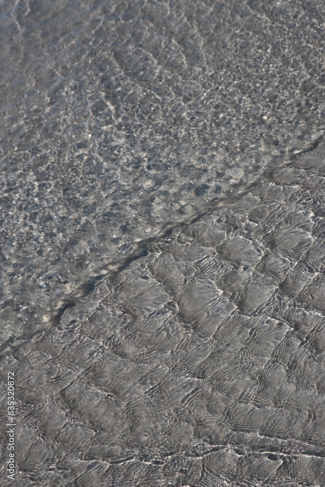 Water on the beach texture background Water on the beach texture background