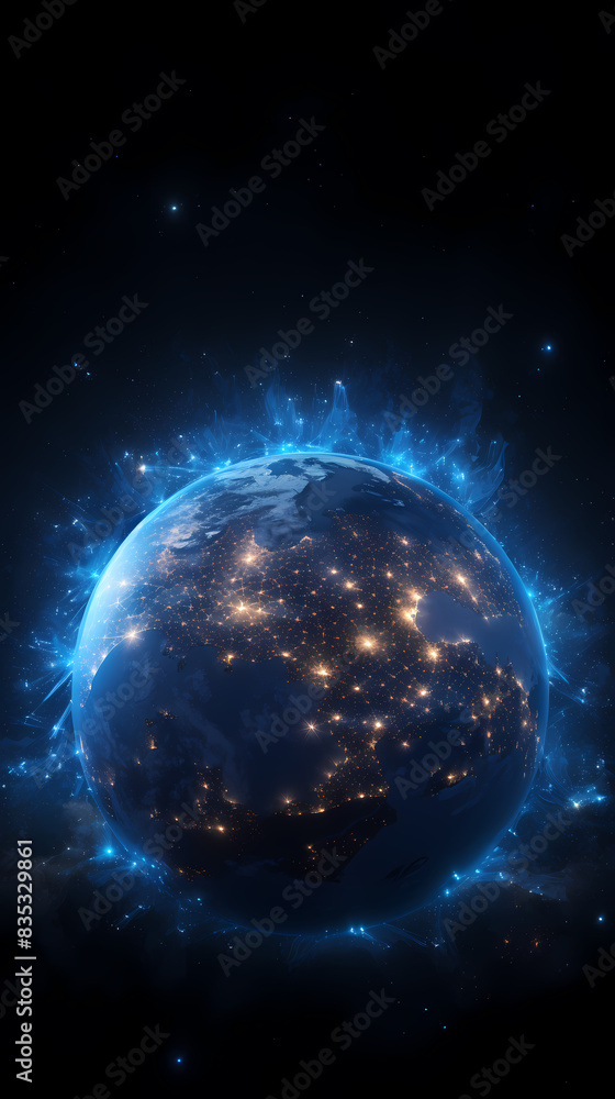 Obraz premium Earth from space