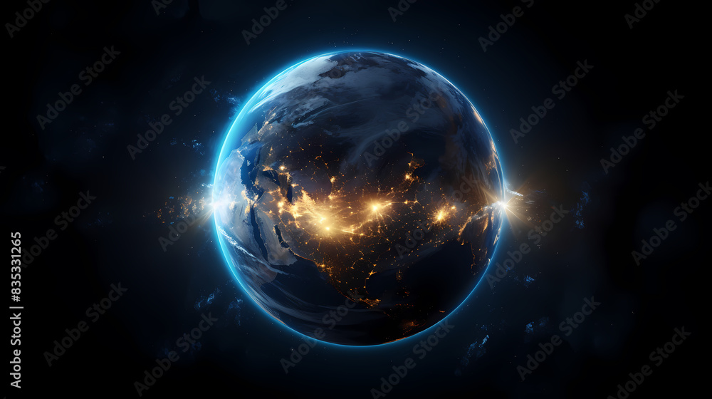 Obraz premium Earth from space