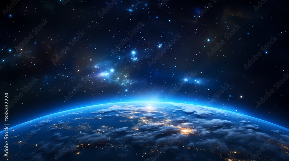 Fototapeta premium Earth from space