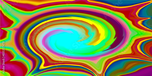 Rainbow Colour Burst