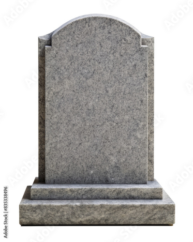 Blank Granite Headstone