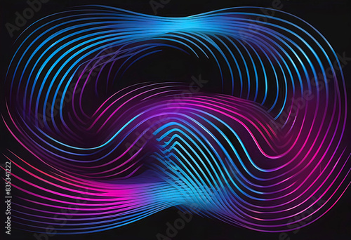 Vector abstract technology  light neon digital lines for artificial intelligence technology concept  digital technology  communication  5G  science  data transmission and encryption  digital archives 