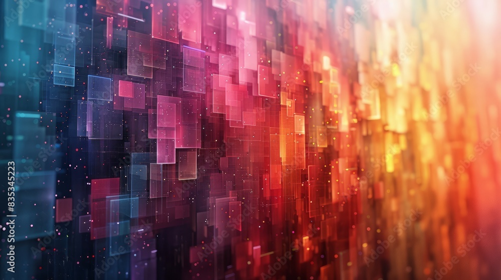 Colorful digital abstract background with geometric shapes Colorful digital abstract background with geometric shapes