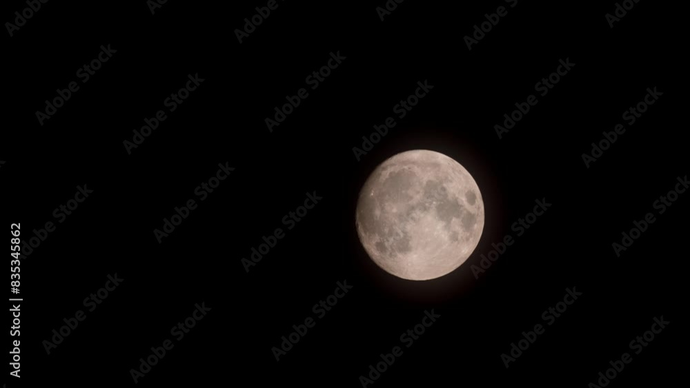 Time lapse full moon on halloween day being Earth's only permanent natural satellite. Time lapse full moon on halloween day being Earth's only permanent natural satellite.