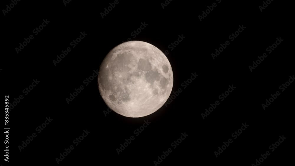 Time lapse full moon on halloween day being Earth's only permanent natural satellite. Time lapse full moon on halloween day being Earth's only permanent natural satellite.