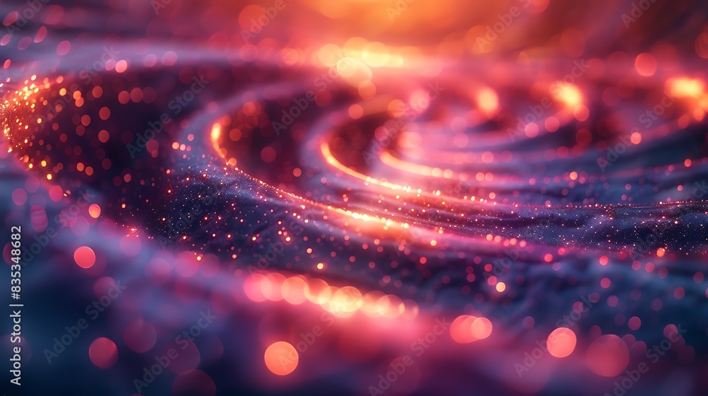 A photorealistic depiction of qubits swirling in a quantum computer, with a dazzling array of colors, set against a sleek, metallic background. A photorealistic depiction of qubits swirling in a quantum computer, with a dazzling array of colors, set against a sleek, metallic background.