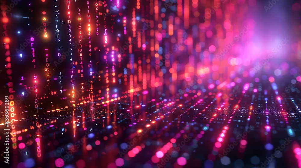 A 3D render of a maze of coded messages and encrypted keys, with glowing purple and teal codes, floating in a holographic display. A 3D render of a maze of coded messages and encrypted keys, with glowing purple and teal codes, floating in a holographic display.