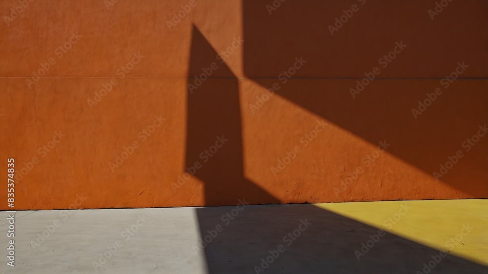 The warmth and vibrancy of sunshine on a solid orange canvas ai_generated The warmth and vibrancy of sunshine on a solid orange canvas ai_generated
