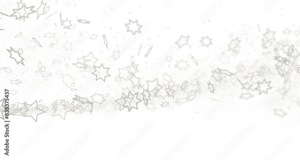 Plummeting Christmas Sparkles: Captivating 3D Illustration of Descending Holiday Star Glitters Plummeting Christmas Sparkles: Captivating 3D Illustration of Descending Holiday Star Glitters