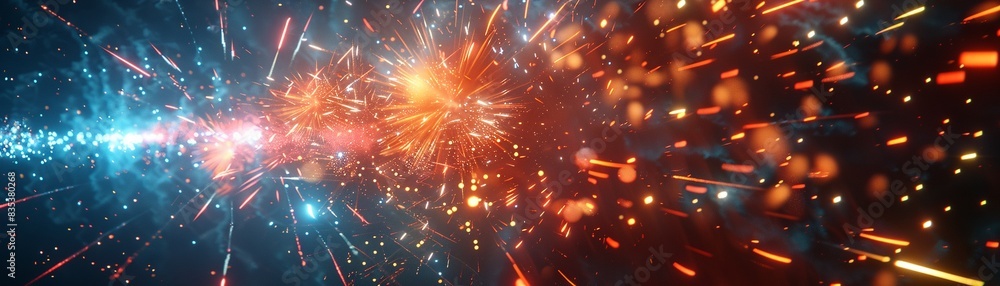 Animated July 4th fireworks display, AIenhanced, Dynamic, Glowing, Digital Animation, bringing the festivities to life 8K , high-resolution, ultra HD,up32K HD Animated July 4th fireworks display, AIenhanced, Dynamic, Glowing, Digital Animation, bringing the festivities to life 8K , high-resolution, ultra HD,up32K HD