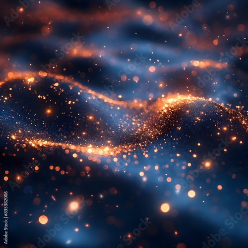 Cosmic Glitter  A Mesmerizing Constellation of Sparkling Lights