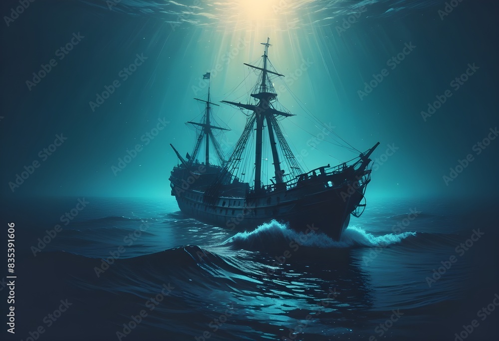 Fototapeta premium 8 June - World Oceans Day