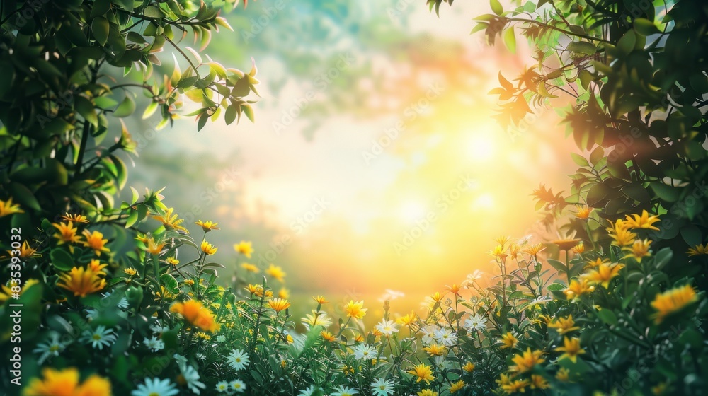 summer solstice background concept with copy space summer solstice background concept with copy space
