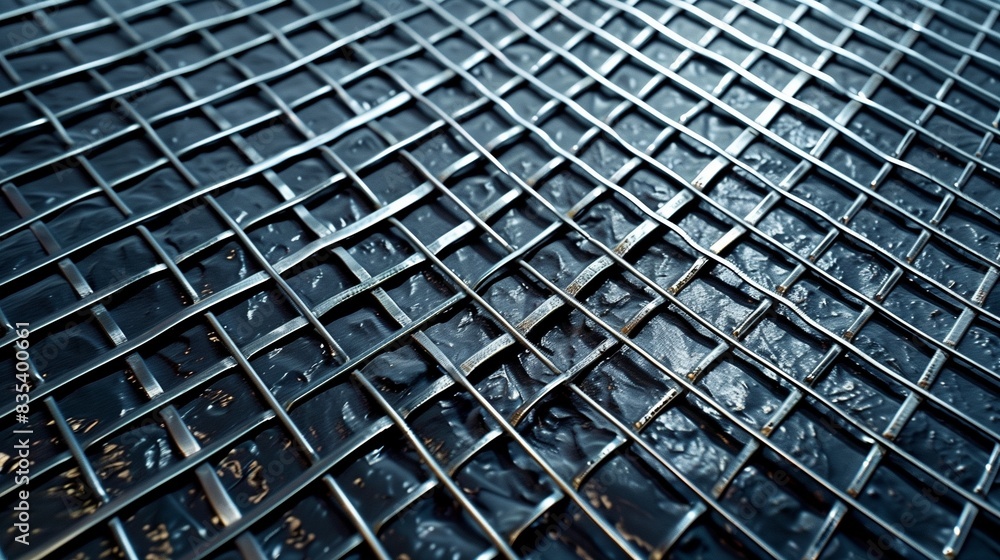 Background texture of metallic mesh grid Background texture of metallic mesh grid
