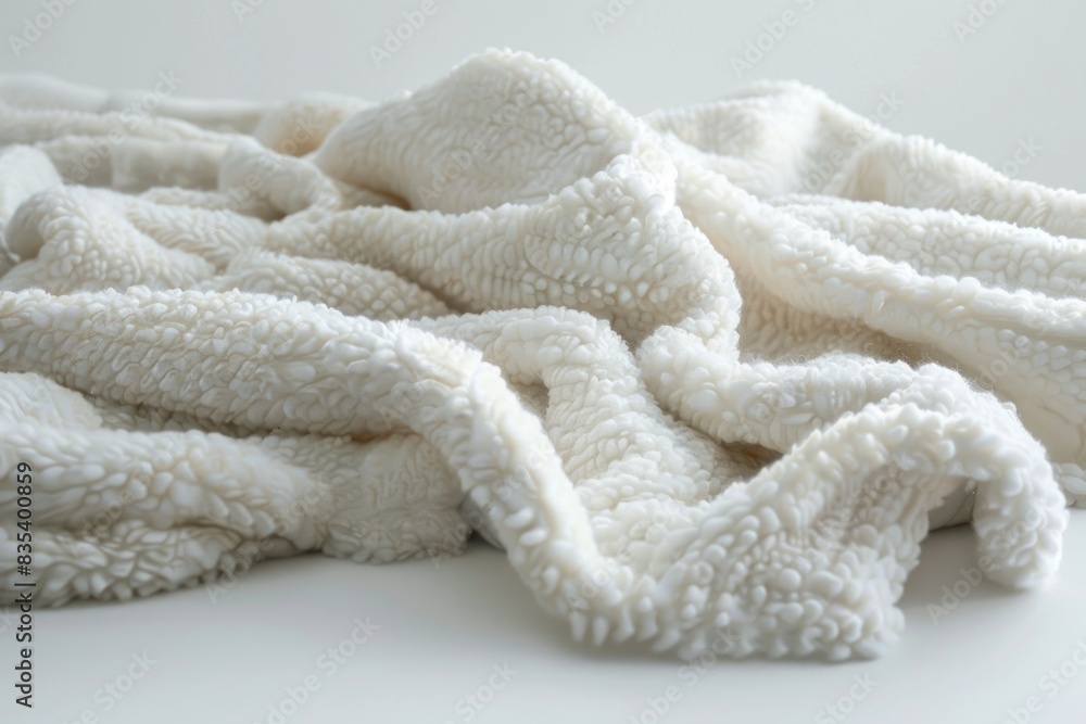 A stack of clean white towels resting on a table A stack of clean white towels resting on a table