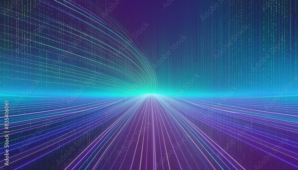 Data flow concept background Data flow concept background