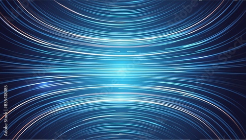 Energy Light Lines Flow, Concept of leading in business, Hi tech products, warp speed wormhole science design. Horizontal speed lines background