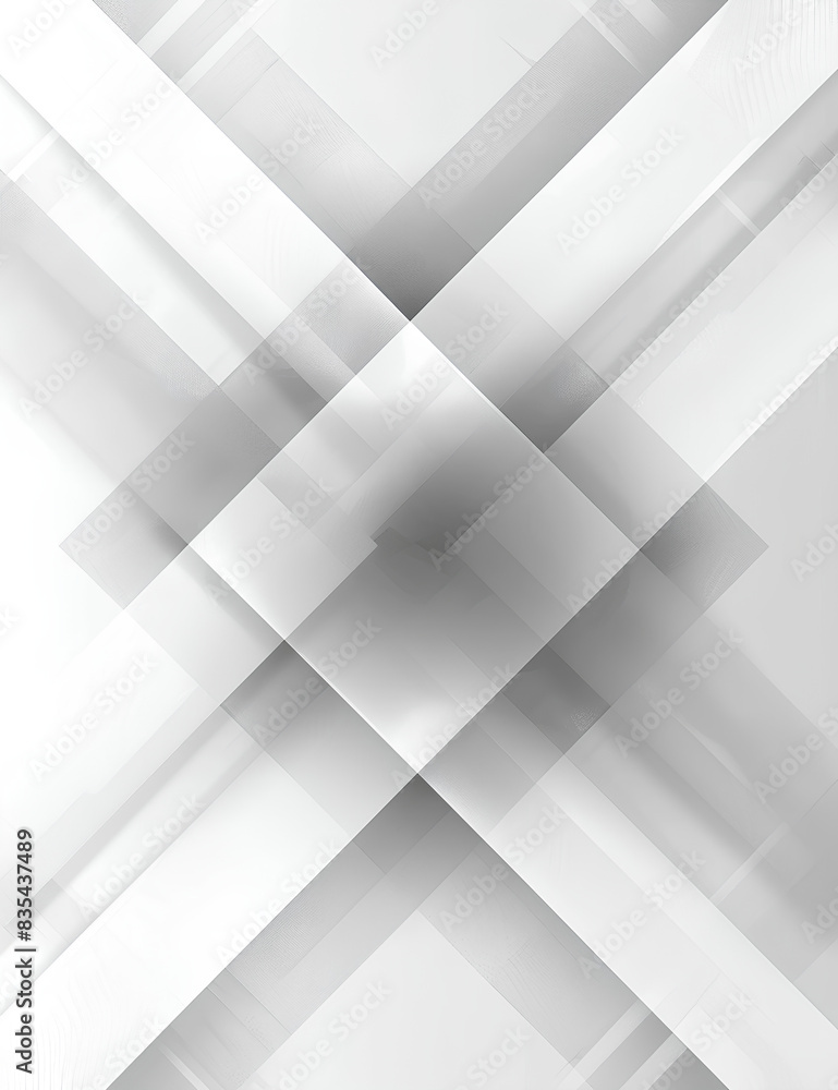 White abstract geometric background with soft light vertical oblique stripes with crossing and angles as pattern in simple monochrome modern style, vertical. White abstract geometric background with soft light vertical oblique stripes with crossing and angles as pattern in simple monochrome modern style, vertical.
