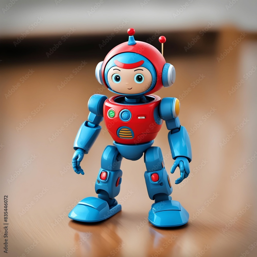 Colorful Collection of Futuristic Robot Toys Colorful Collection of Futuristic Robot Toys