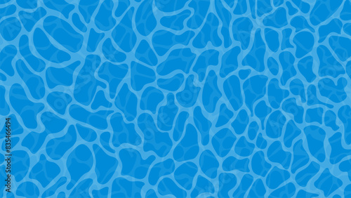 Swimming pool, ocean, and sea water surface