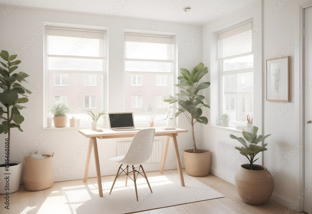 Photo modern style conceptual interior room 3d illustration Photo modern style conceptual interior room 3d illustration