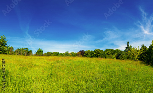 Freies Bauland für neue Häuser im Grünen, Panorama