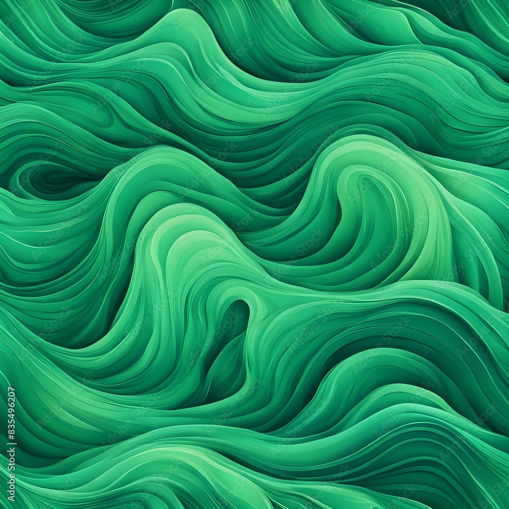 vibrant green abstract wave continuous seamless pattern vibrant green abstract wave continuous seamless pattern