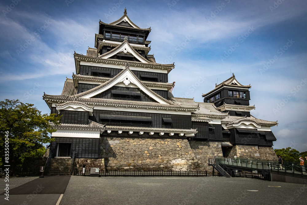 kumamoto castle, newly restored, japanese culture, samurai, kumamoto, japan, asia kumamoto castle, newly restored, japanese culture, samurai, kumamoto, japan, asia