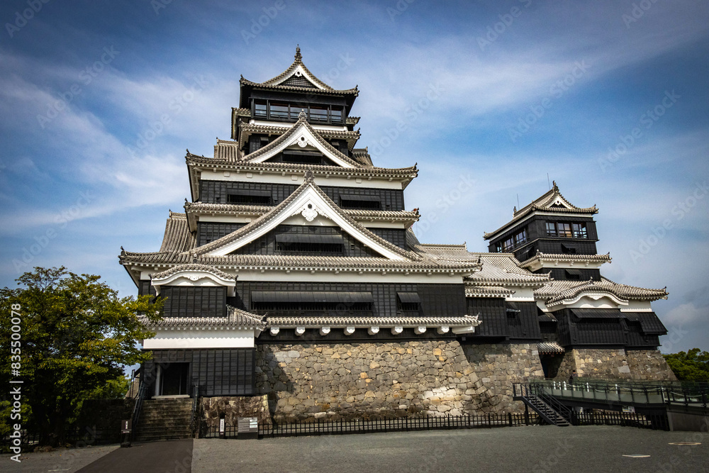 kumamoto castle, newly restored, japanese culture, samurai, kumamoto, japan, asia kumamoto castle, newly restored, japanese culture, samurai, kumamoto, japan, asia