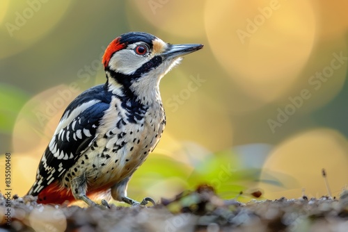 Close-Up of Great Spotted Woodpecker photo