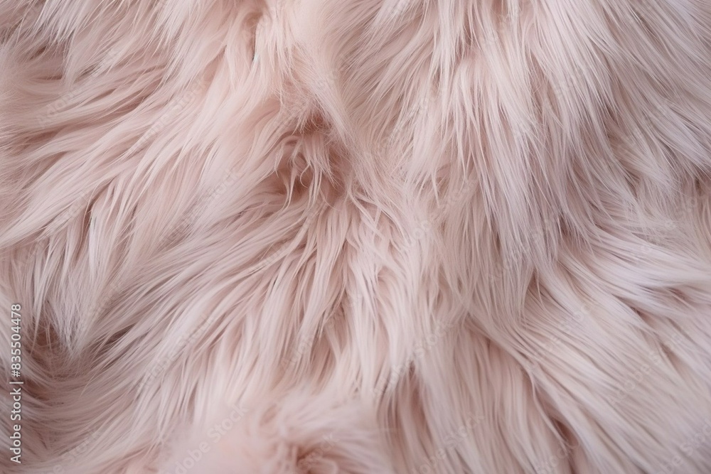 A pink fur texture with a pink background. The fur is fluffy and soft. The pink color gives a sense of warmth and comfort A pink fur texture with a pink background. The fur is fluffy and soft. The pink color gives a sense of warmth and comfort