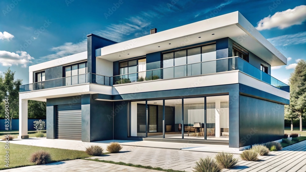 A Luxurious Modern Country House Amidst Nature’s Beauty A Luxurious Modern Country House Amidst Nature’s Beauty