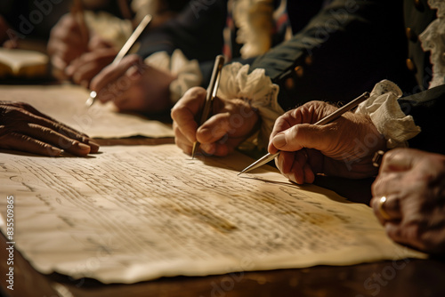 Delegates subscribing to the United States Declaration of Independence