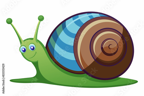 snail animal vector illustration