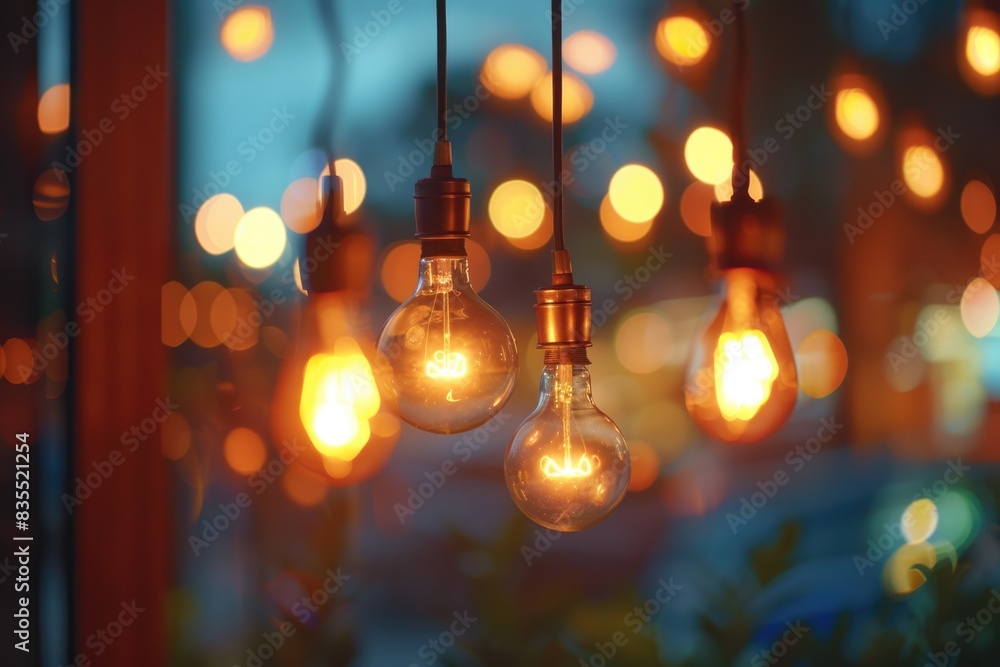 Hanging Light Bulbs Hanging Light Bulbs