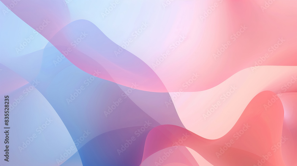 A simple abstract background featuring pastel shades blending into each othe A simple abstract background featuring pastel shades blending into each othe