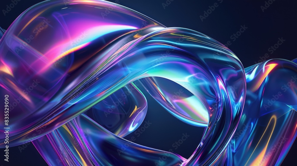 Close-up view of a shiny object