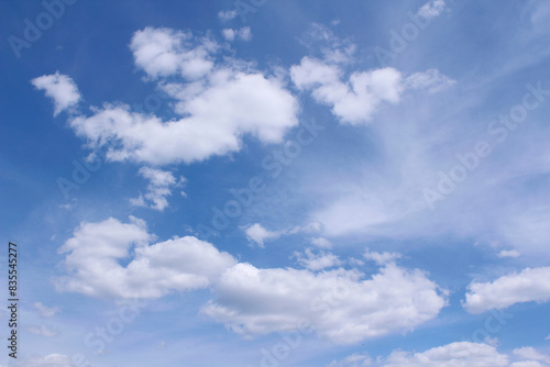 blue sky with clouds