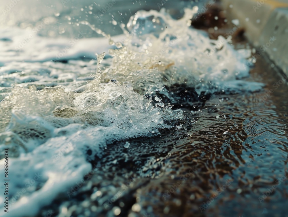 Water Waves Close Up Water Waves Close Up