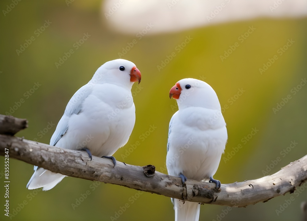 white dove on a branch