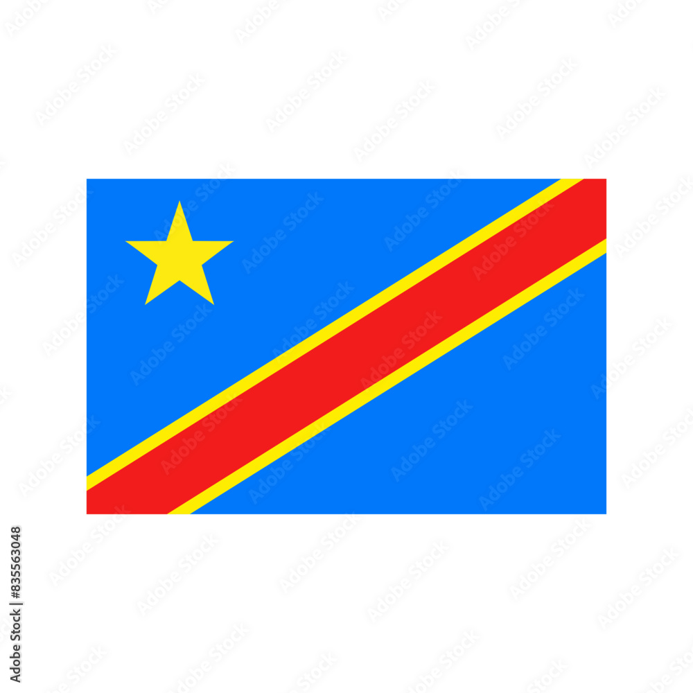 Congo flag Congo flag